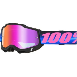 100% Brille Accuri 2 Schwarz - Dunkelrot